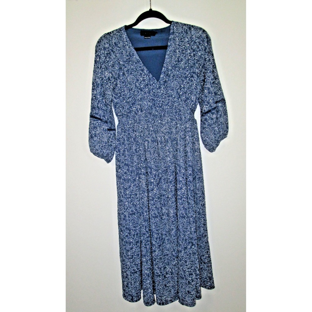 HATCH Maternity Dress‎ Size 1  Blue Cottagecore Boho Feminine
